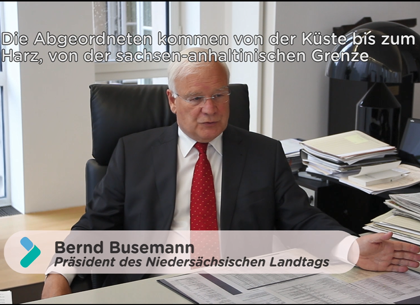Bild von Landtagspräsident Bernd Busemann