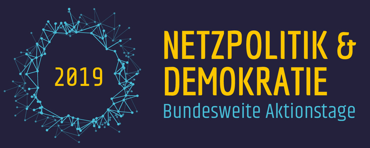 Logo Aktionstage und Demokratie 14. - 16. November 2019