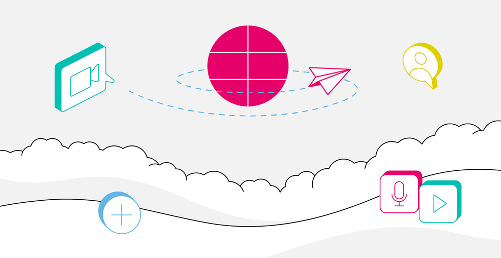 Grafik mit Symbolen