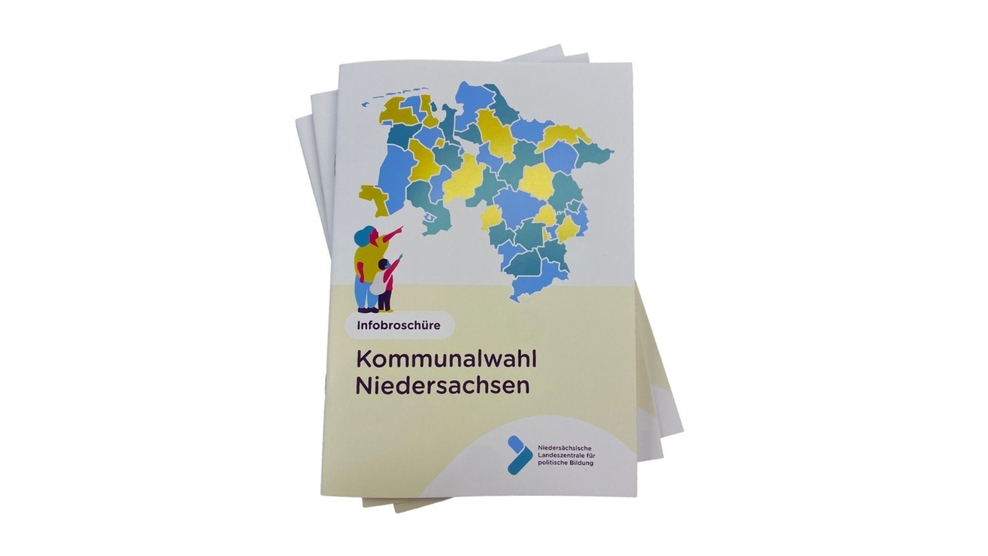 Broschüren mit dem Titel Kommunalwahl Niedersachsen